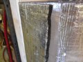Double sided thermozite heat shield padding