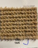 Imported Wool  square weave carpet 400 Tan