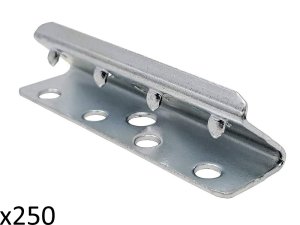 Osborne No. 239-S Box of 250 Clips For Rubber Webbing