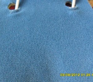 594-D2 Blue Body Cloth