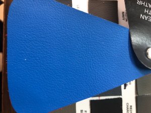 9901 Hot Rod Blue Leather