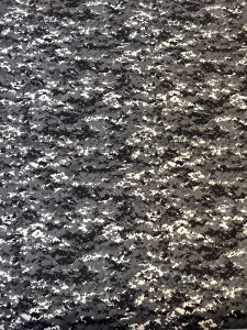 Camouflage Canvas Material - Digital Charcoal
