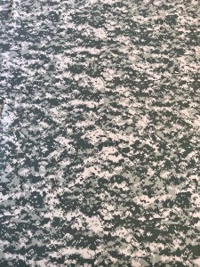 Camouflage Canvas Material - Digital Green