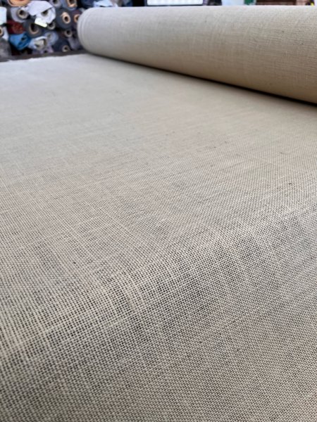 Burlap Fabric Off-White 60"